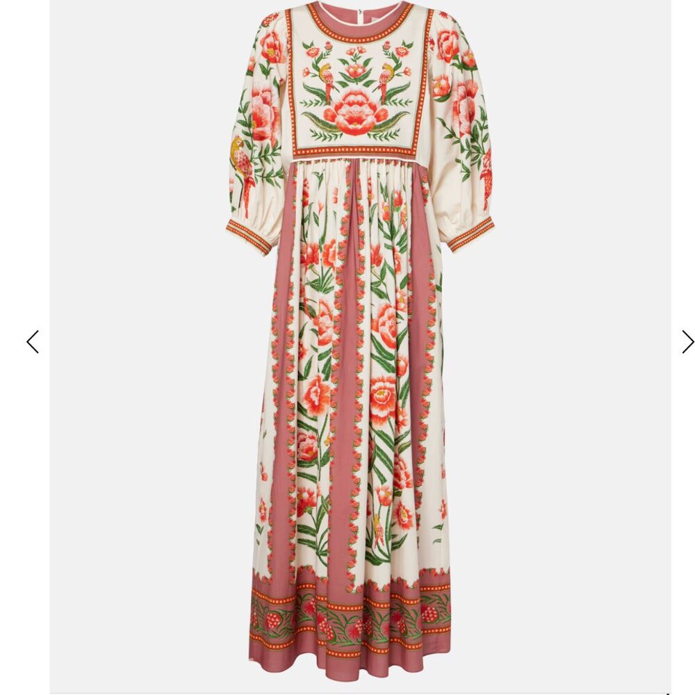 Farm Rio Ainika floral maxi dress - Picture 9 of 15